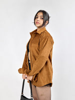 Load image into Gallery viewer, Relaxed Fit Corduroy Shirt