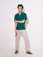 Load image into Gallery viewer, Bottle Green Resort Shirt