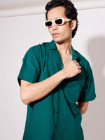 Load image into Gallery viewer, Bottle Green Resort Shirt