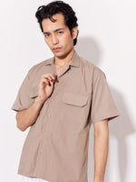 Load image into Gallery viewer, Beige Resort Shirt