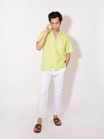 Load image into Gallery viewer, Lime Green Resort Shirt