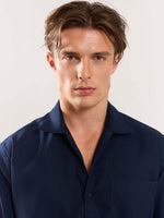 Load image into Gallery viewer, Navy Textured Shirt