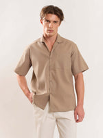 Load image into Gallery viewer, Light Brown Textured Shirt