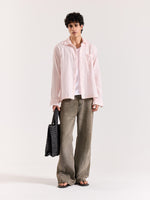 Load image into Gallery viewer, Baby Pink Gauze Holiday Shirt