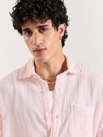 Load image into Gallery viewer, Baby Pink Gauze Holiday Shirt