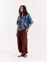 Load image into Gallery viewer, Baatik Blue - Pullover Shirt