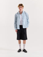 Load image into Gallery viewer, Black Trouser Shorts