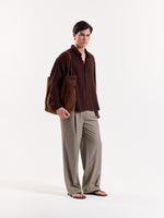 Load image into Gallery viewer, Chocolate Opal - Drape Shirt