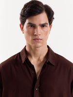 Load image into Gallery viewer, Chocolate Opal - Drape Shirt
