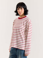 Load image into Gallery viewer, Code Red Loose Fit Cropped T-Shirt