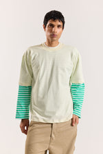 Load image into Gallery viewer, Cream Loose Fit Cropped T-Shirt
