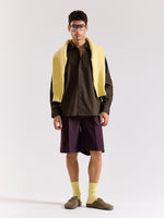 Load image into Gallery viewer, Dark Olive Poplin Shirt
