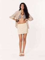 Load image into Gallery viewer, Dune Textured Cropped Shirt
