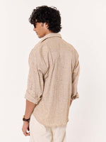 Load image into Gallery viewer, Dune Textured Cropped Shirt
