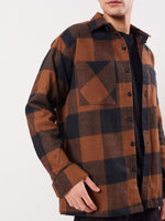 Load image into Gallery viewer, Relaxed Fit Plaid Shacket