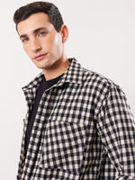 Load image into Gallery viewer, Relaxed Fit Plaid Shacket