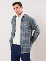 Load image into Gallery viewer, Relaxed Fit Plaid Shacket