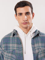 Load image into Gallery viewer, Relaxed Fit Plaid Shacket