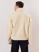 Load image into Gallery viewer, Quarter-Zip Teddy Pullover