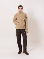 Load image into Gallery viewer, Quarter-Zip Teddy Pullover