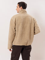 Load image into Gallery viewer, Quarter-Zip Teddy Pullover