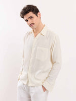 Load image into Gallery viewer, Cream Gauze Holiday Shirt