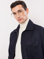 Load image into Gallery viewer, Relaxed Fit Textured Zipper Jacket