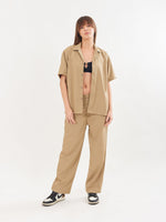 Load image into Gallery viewer, Beige Co-ord Set