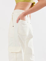 Load image into Gallery viewer, Off White Corduroy Cargo Trousers