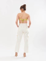 Load image into Gallery viewer, Off White Corduroy Cargo Trousers