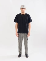Load image into Gallery viewer, Ash Grey Corduroy Cargo Trousers
