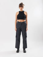 Load image into Gallery viewer, Slate Grey Cargo Trousers