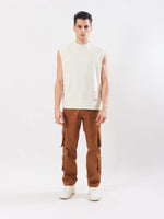 Load image into Gallery viewer, Brown Cargo Trousers
