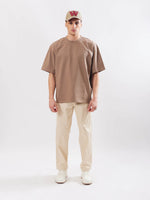 Load image into Gallery viewer, Cream Cargo Trousers