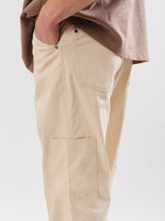 Load image into Gallery viewer, Cream Cargo Trousers