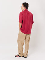 Load image into Gallery viewer, Cherry Red Resort Shirt