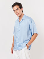 Load image into Gallery viewer, Powder Blue Resort Shirt