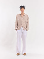 Load image into Gallery viewer, Brown Checked Holiday Shirt
