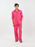 Load image into Gallery viewer, Pink Linen Co-ord Set