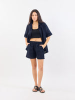 Load image into Gallery viewer, Blue Unisex Textured Co-ord Set