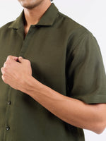 Load image into Gallery viewer, Olive Unisex Textured Co-ord Set