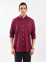 Load image into Gallery viewer, wine linen shirt