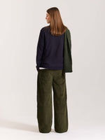 Load image into Gallery viewer, Olive Green Corduroy Pull-on Pants