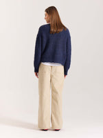 Load image into Gallery viewer, Beige Corduroy Pull-on Pants