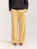 Load image into Gallery viewer, Butter Yellow Corduroy Pull-on Pants