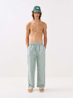 Load image into Gallery viewer, Green Oxford Pull-on Pants