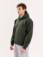 Load image into Gallery viewer, Dark Green Cropped Fit Hoodie ( Pre-Order )
