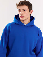 Load image into Gallery viewer, Blue Cropped Fit Hoodie ( Pre-Order )