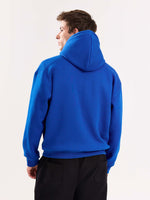 Load image into Gallery viewer, Blue Cropped Fit Hoodie ( Pre-Order )