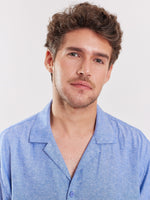 Load image into Gallery viewer, Blue Resort Shirt